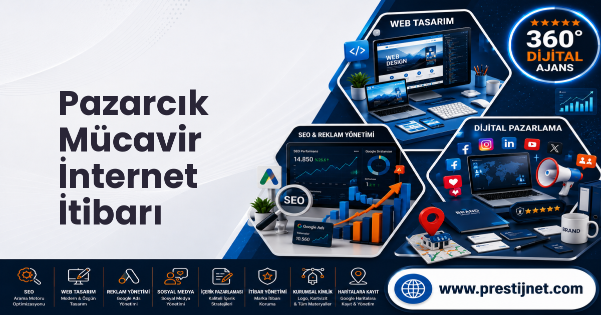Pazarcık Mücavir İnternet İtibarı