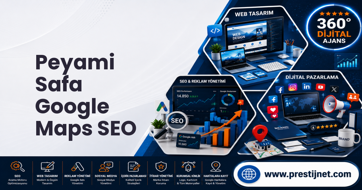 Peyami Safa Google Maps SEO