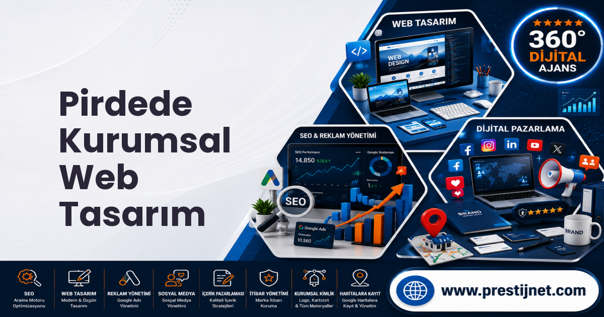 Pirdede Kurumsal Web Tasarım