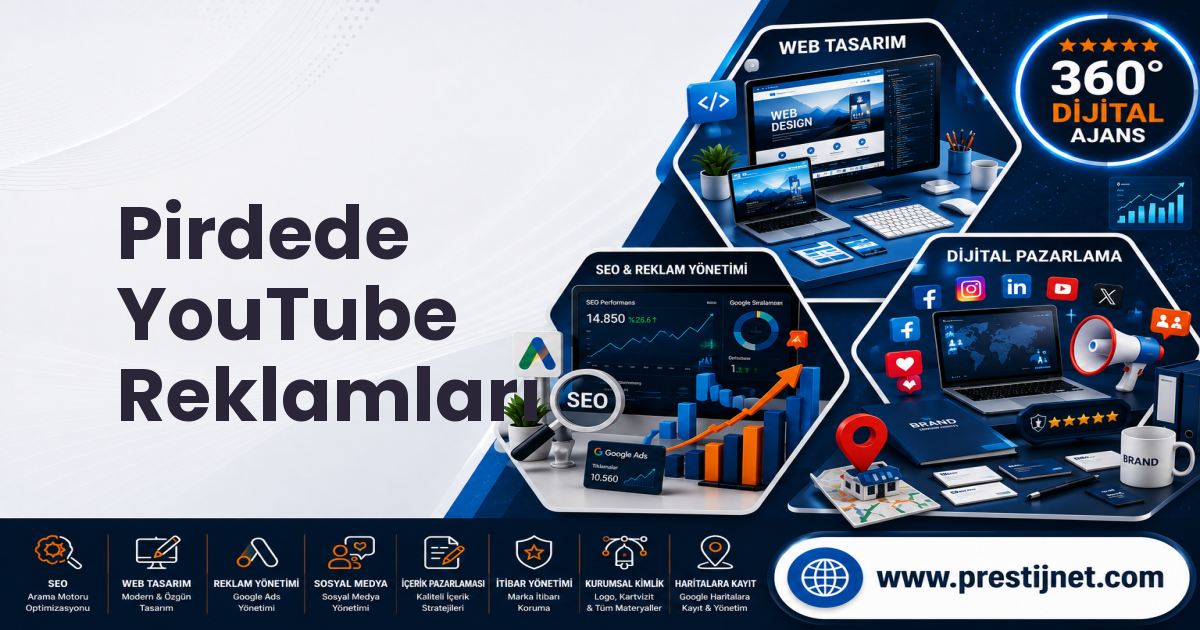 Pirdede YouTube Reklamları