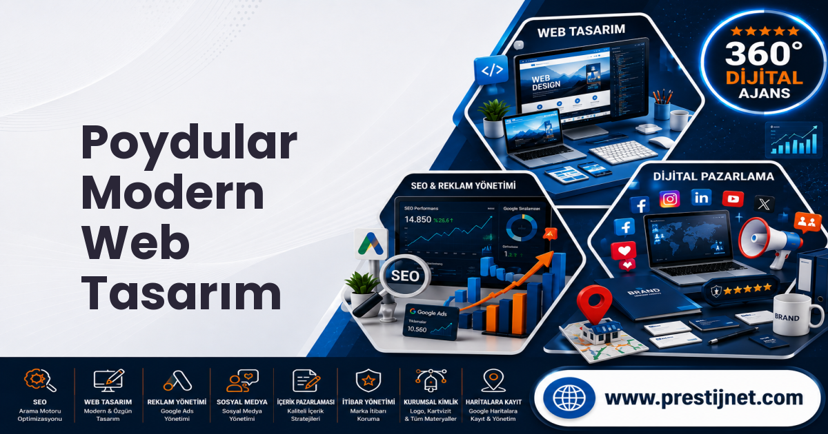 Poydular Modern Web Tasarım