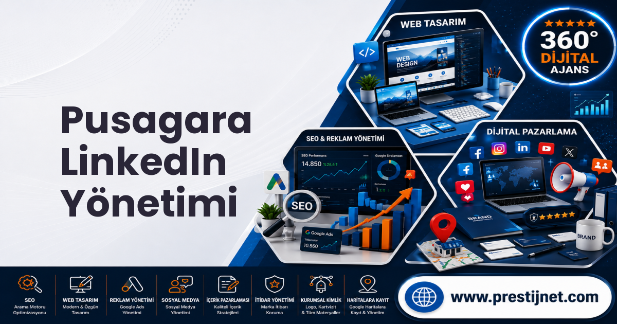 Pusagara LinkedIn Yönetimi