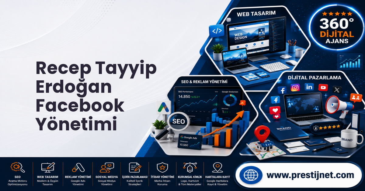Recep Tayyip Erdoğan Facebook Yönetimi