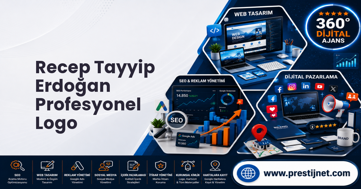 Recep Tayyip Erdoğan Profesyonel Logo