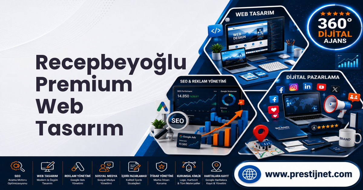 Recepbeyoğlu Premium Web Tasarım
