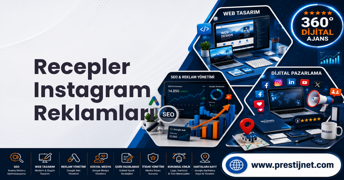Recepler Instagram Reklamları