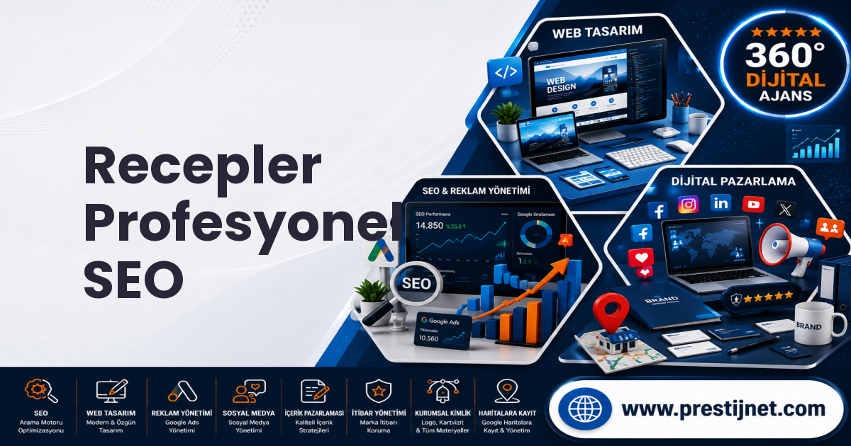 Recepler Profesyonel SEO