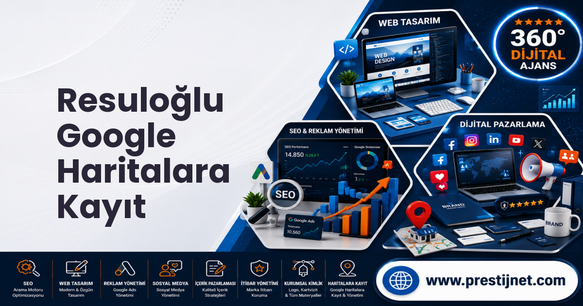 Resuloğlu Google Haritalara Kayıt