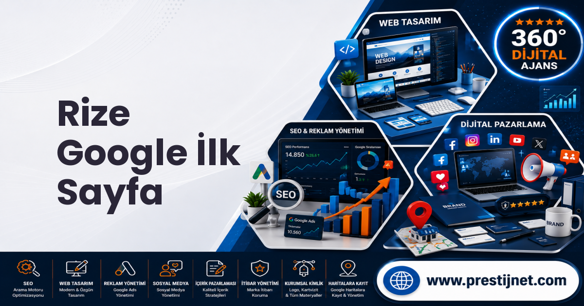 Rize Google İlk Sayfa