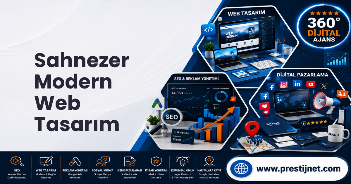 Sahnezer Modern Web Tasarım