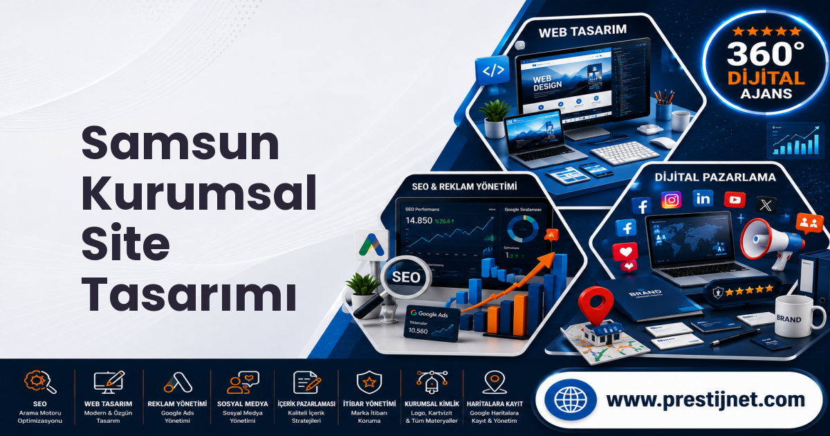Samsun Kurumsal Site Tasarımı