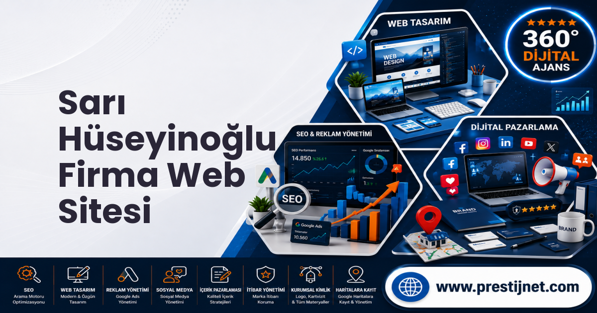 Sarı Hüseyinoğlu Firma Web Sitesi