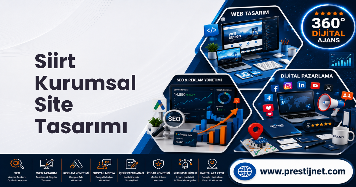 Siirt Kurumsal Site Tasarımı