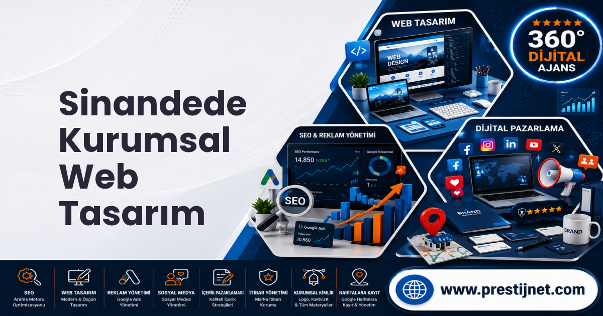 Sinandede Kurumsal Web Tasarım
