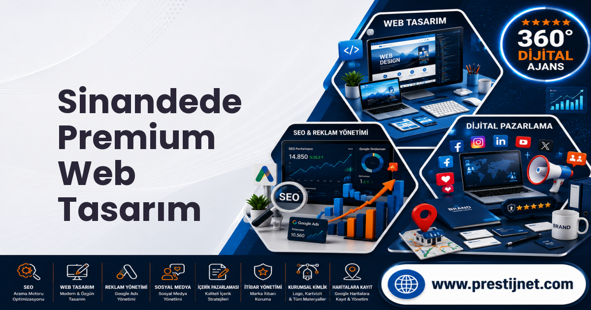 Sinandede Premium Web Tasarım
