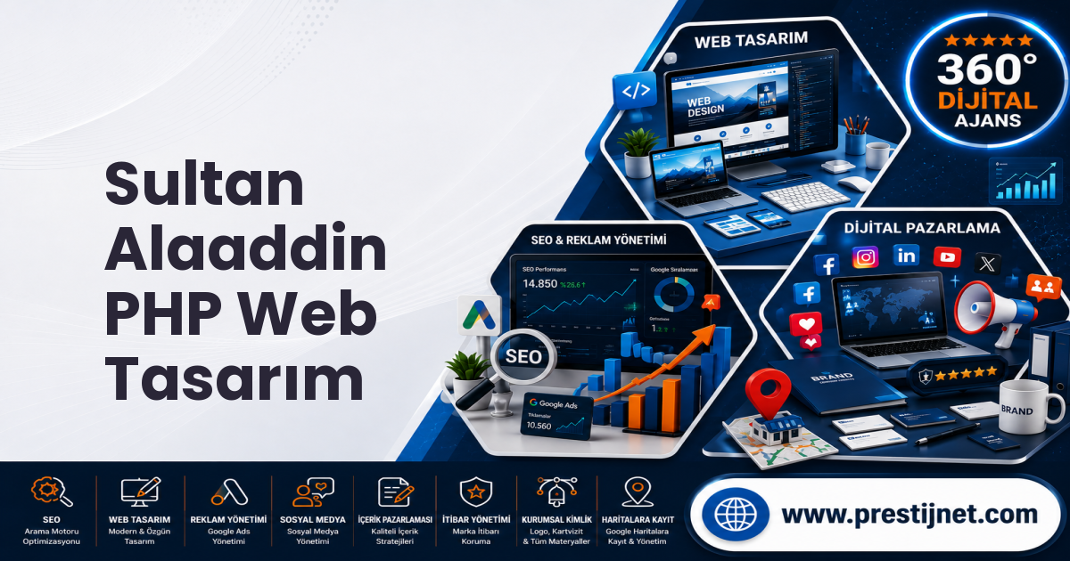 Sultan Alaaddin PHP Web Tasarım