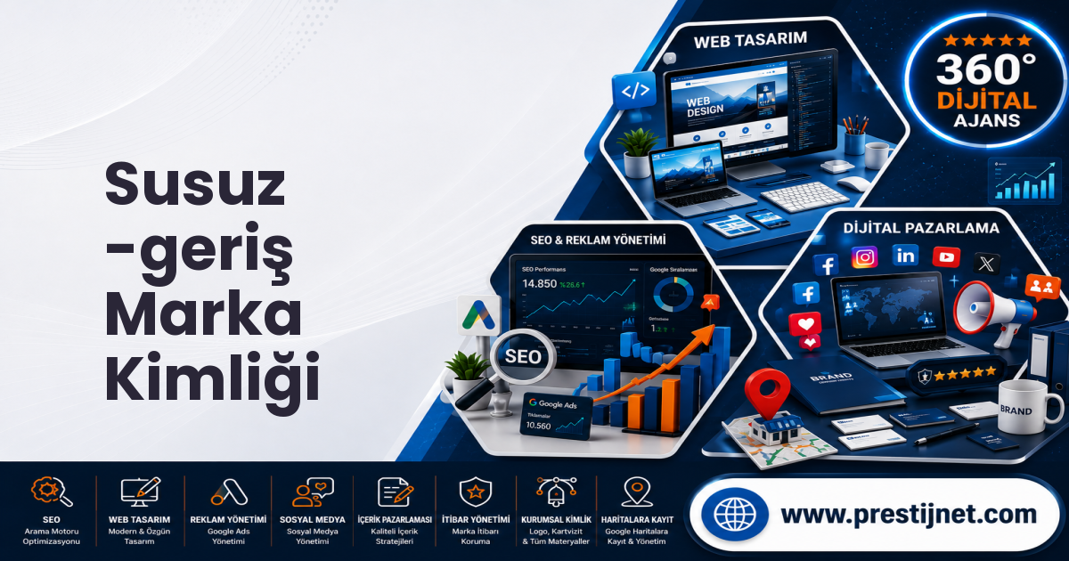 Susuz -geriş Marka Kimliği