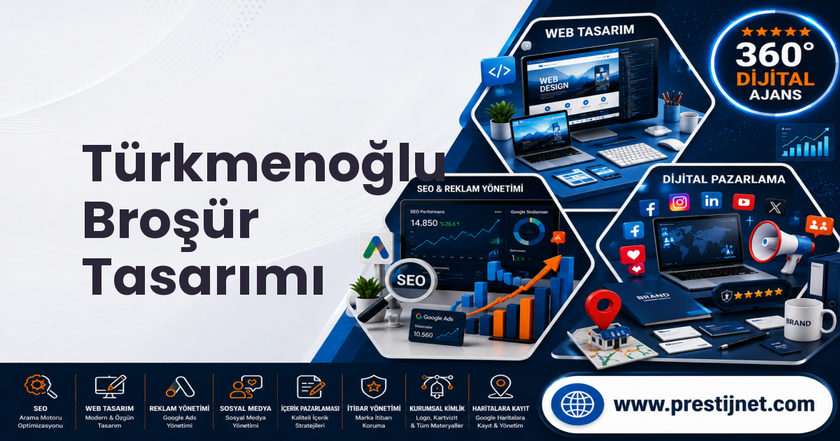 Türkmenoğlu Broşür Tasarımı