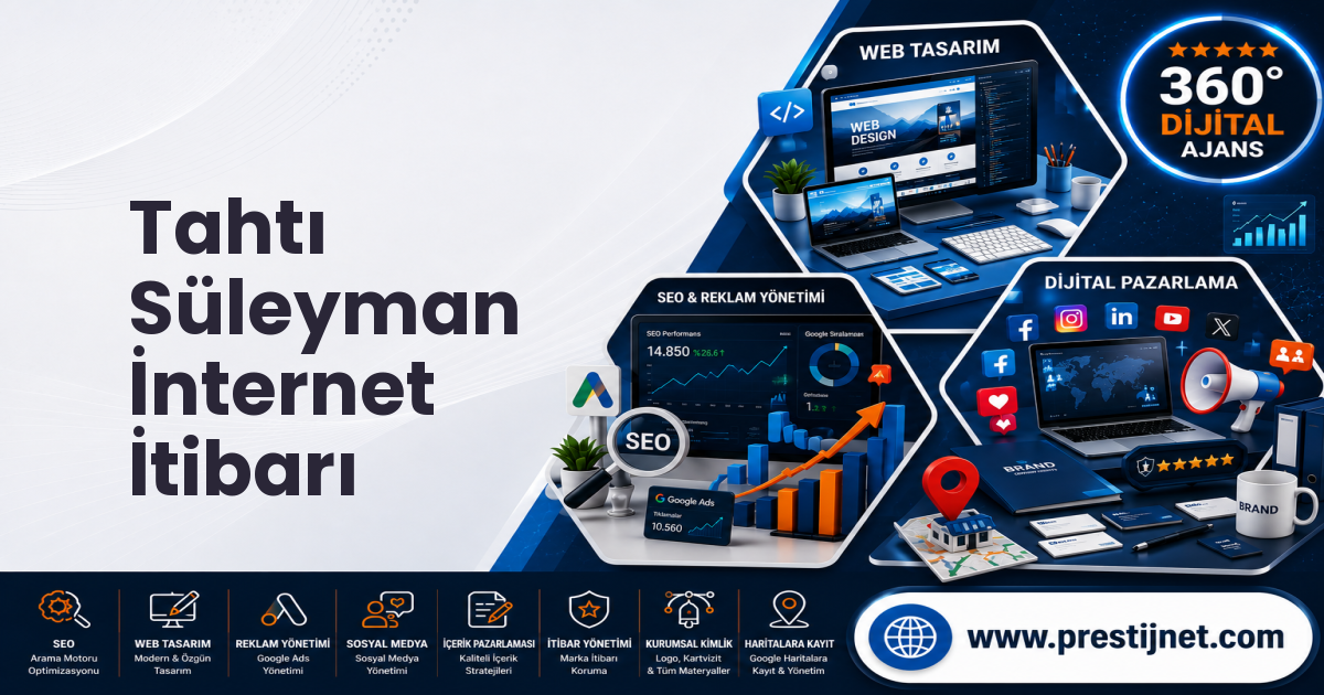 Tahtı Süleyman İnternet İtibarı