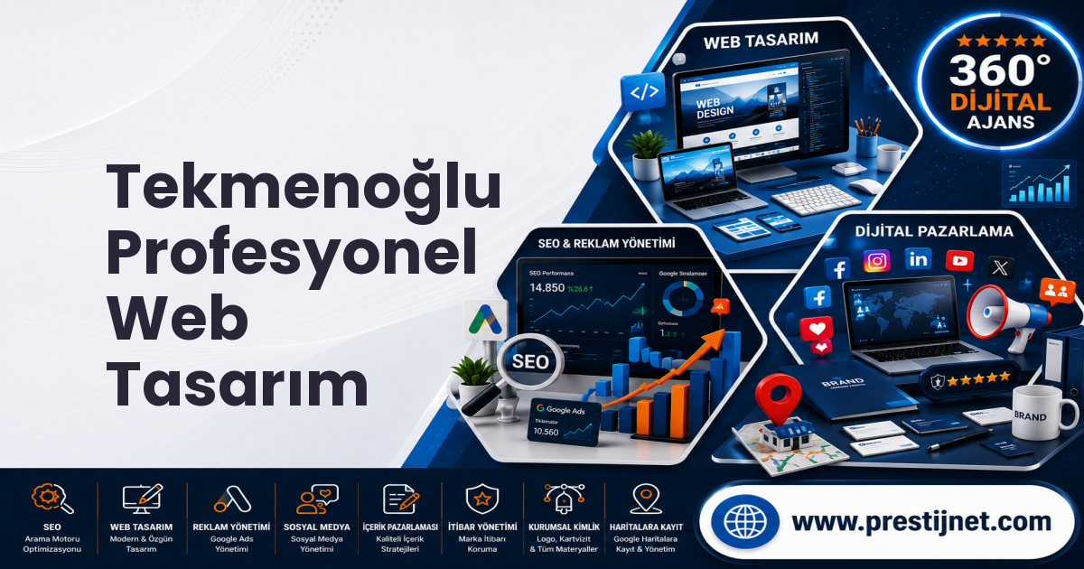Tekmenoğlu Profesyonel Web Tasarım