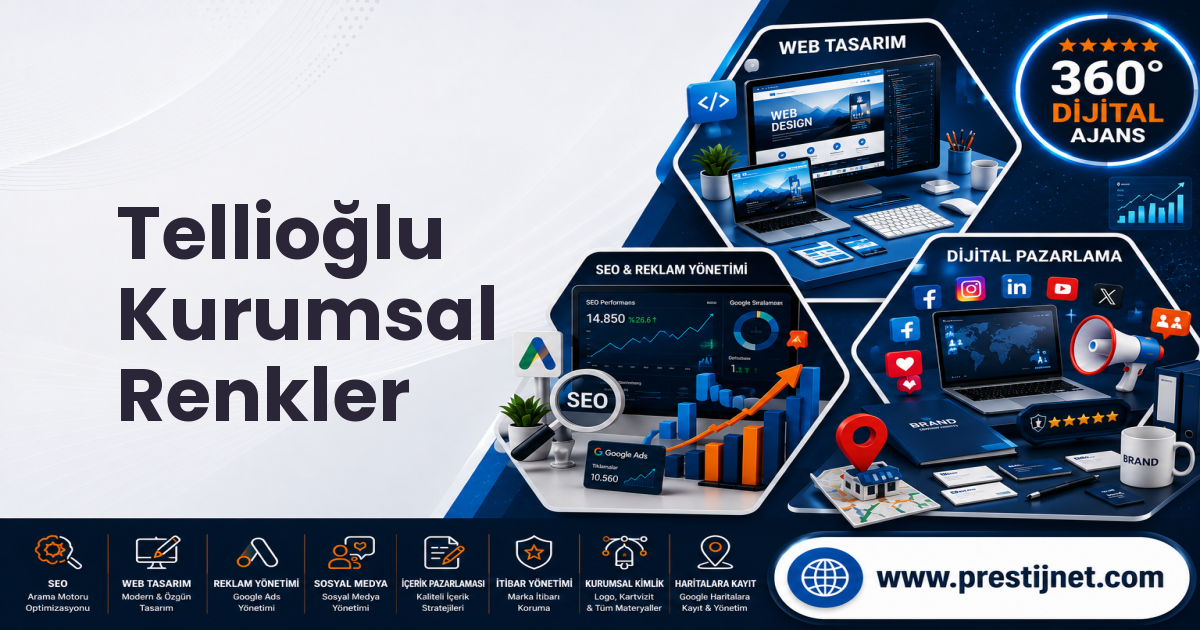 Tellioğlu Kurumsal Renkler