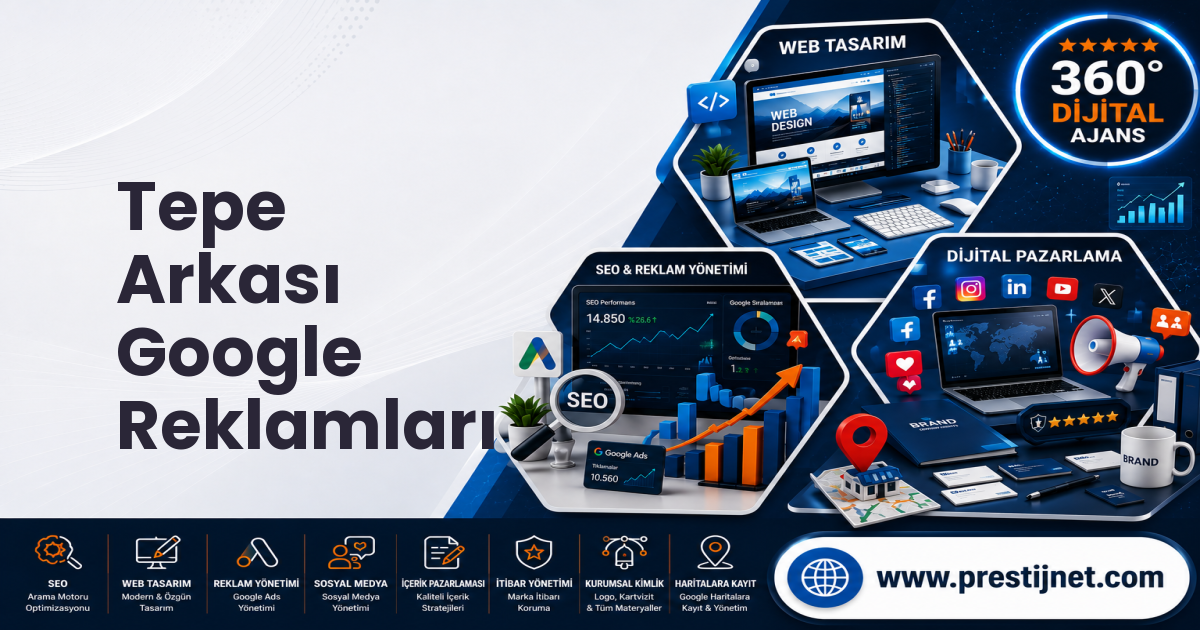 Tepe Arkası Google Reklamları