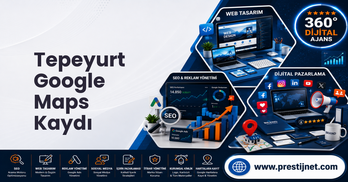Tepeyurt Google Maps Kaydı