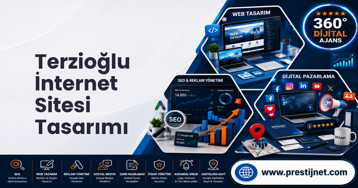 Terzioğlu İnternet Sitesi Tasarımı