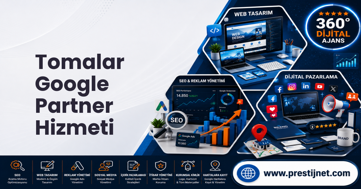 Tomalar Google Partner Hizmeti
