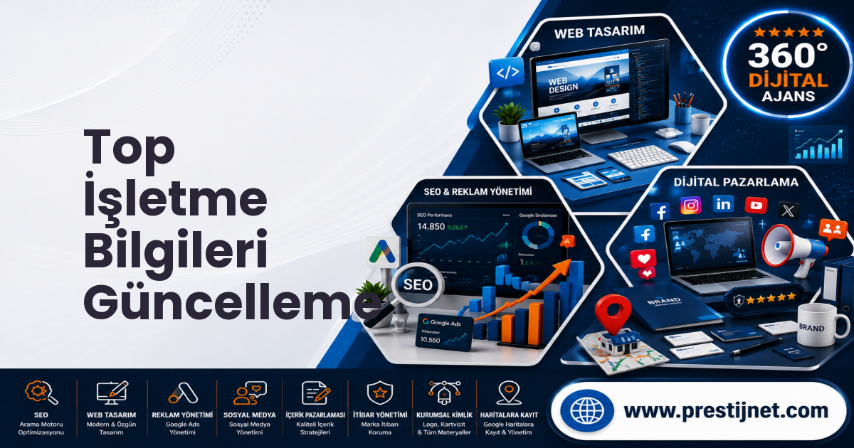 Top İşletme Bilgileri Güncelleme