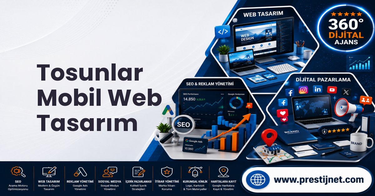 Tosunlar Mobil Web Tasarım