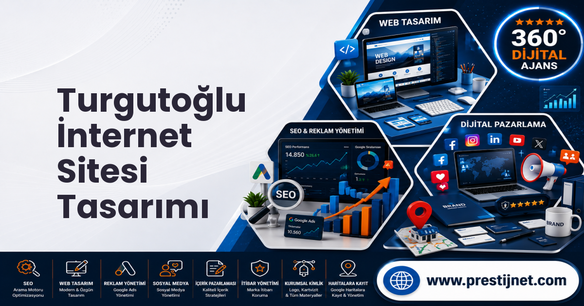 Turgutoğlu İnternet Sitesi Tasarımı