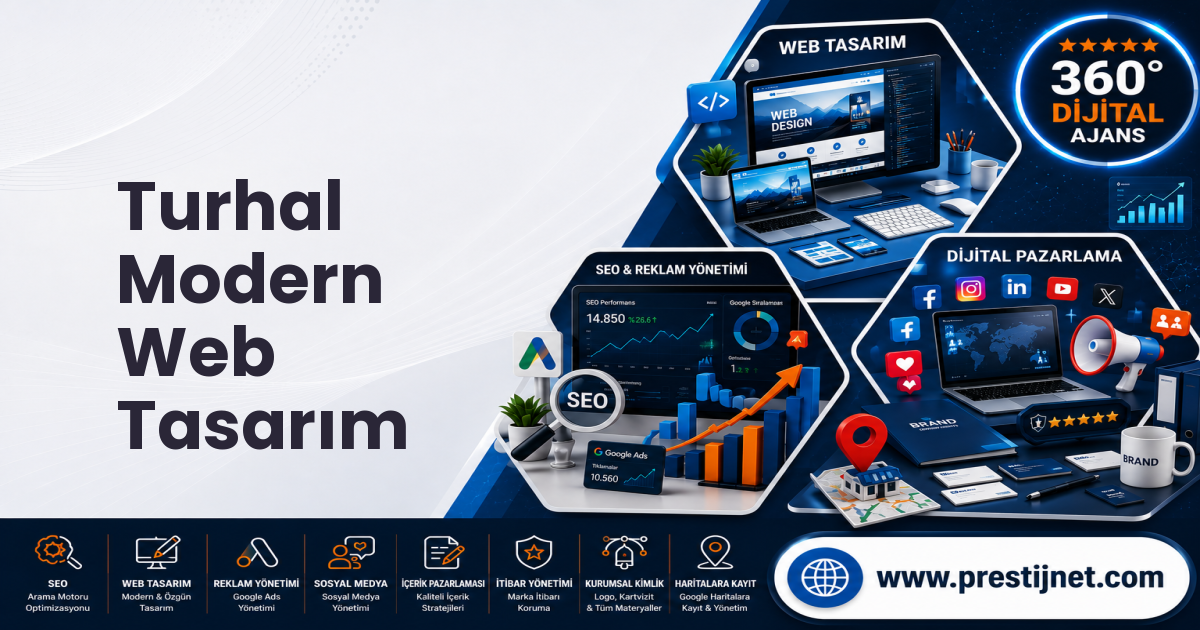 Turhal Modern Web Tasarım