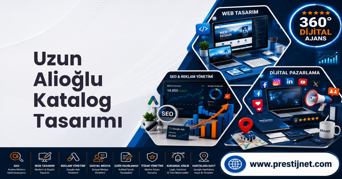 Uzun Alioğlu Katalog Tasarımı
