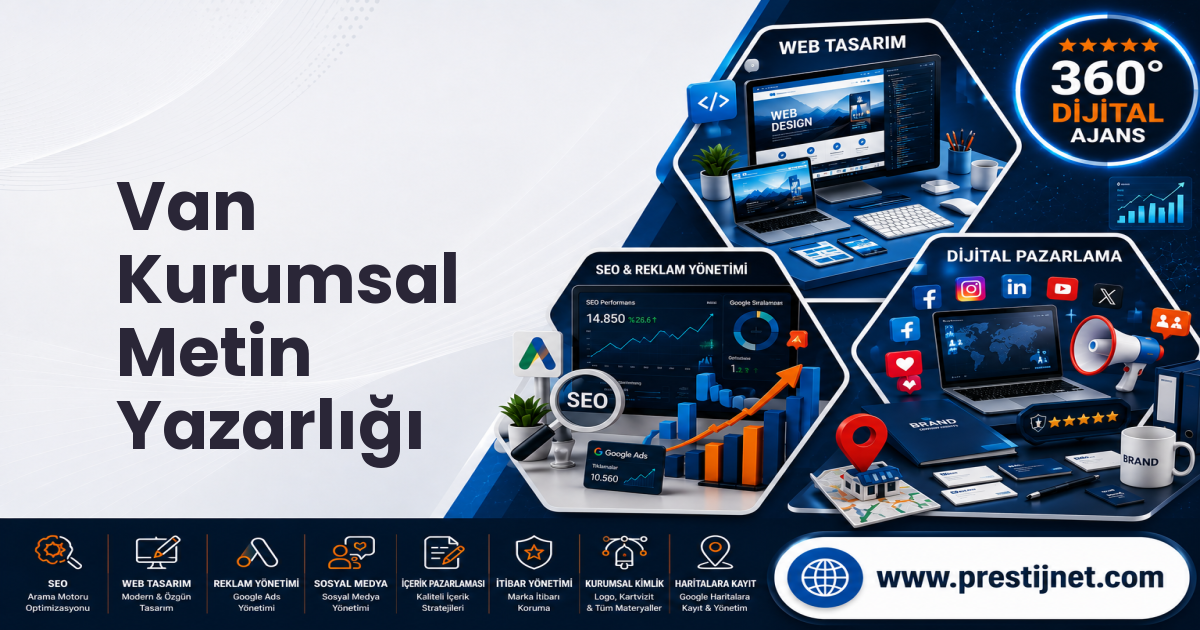Van Kurumsal Metin Yazarlığı