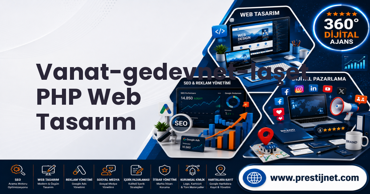 Vanat-gedevnet-laşet PHP Web Tasarım