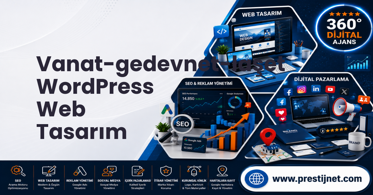 Vanat-gedevnet-laşet WordPress Web Tasarım