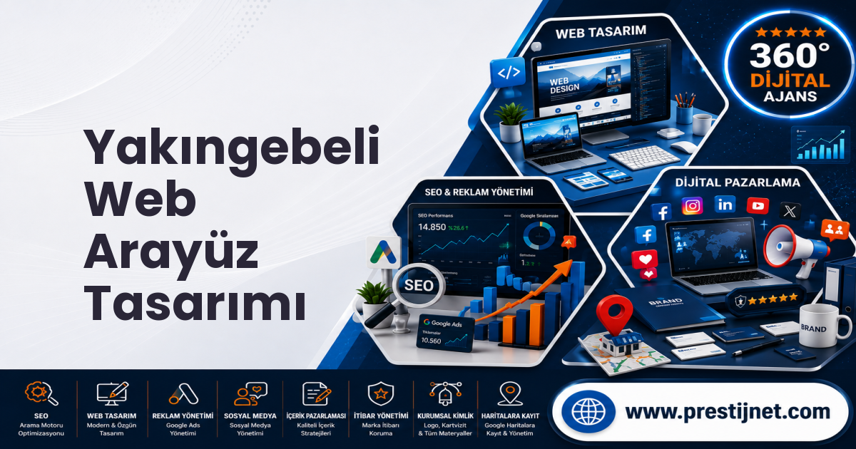 Yakıngebeli Web Arayüz Tasarımı
