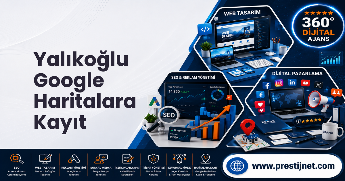 Yalıkoğlu Google Haritalara Kayıt
