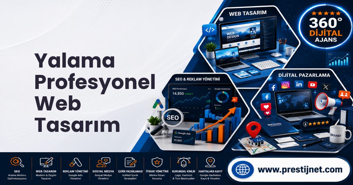 Yalama Profesyonel Web Tasarım