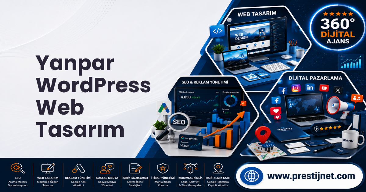 Yanpar WordPress Web Tasarım