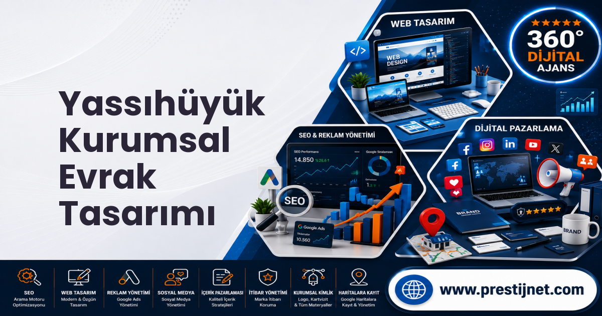 Yassıhüyük Kurumsal Evrak Tasarımı