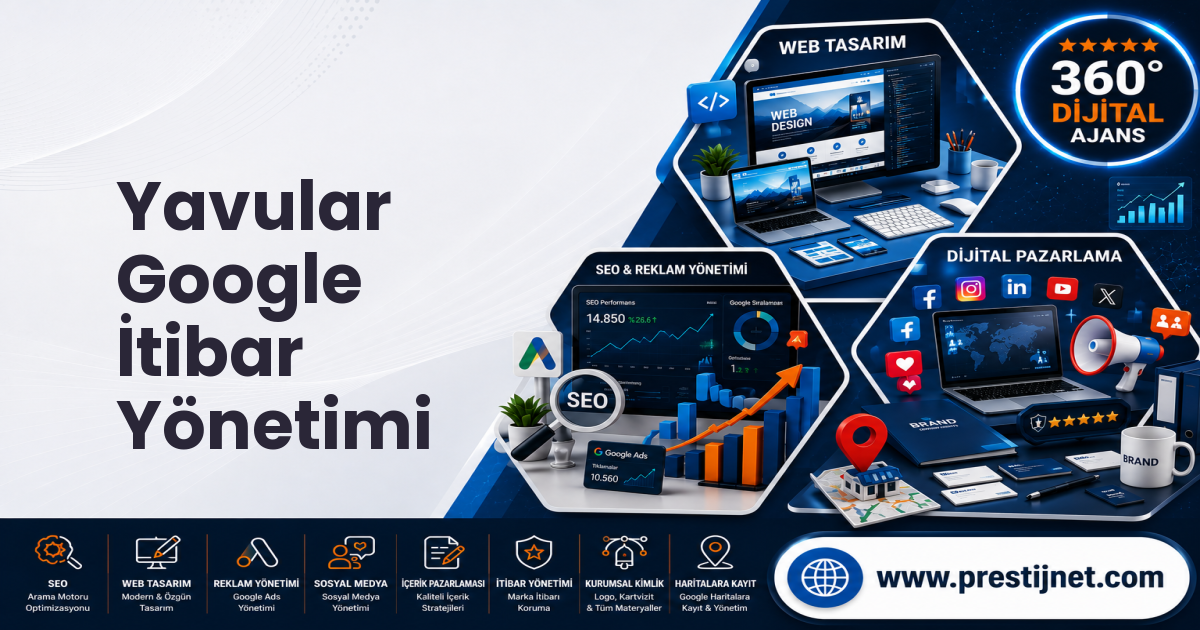 Yavular Google İtibar Yönetimi