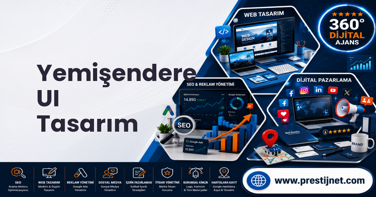 Yemişendere UI Tasarım