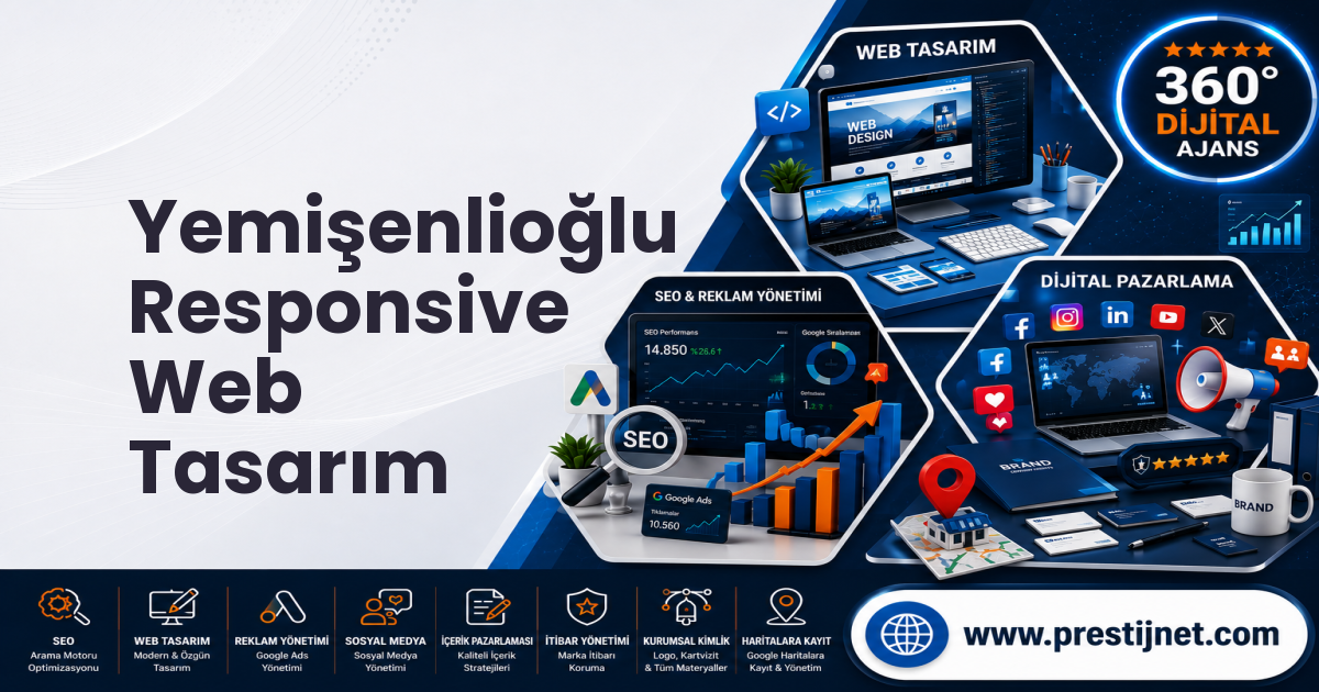 Yemişenlioğlu Responsive Web Tasarım