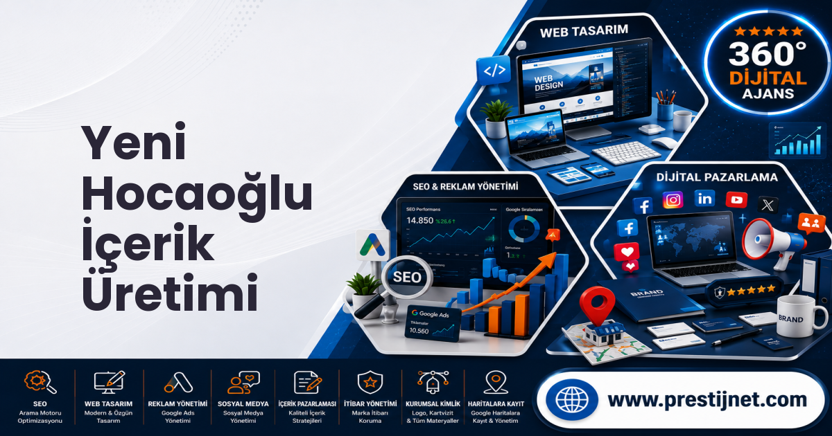 Yeni Hocaoğlu İçerik Üretimi