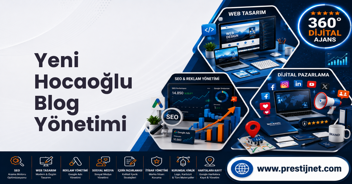 Yeni Hocaoğlu Blog Yönetimi