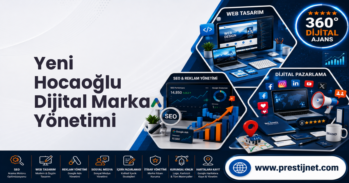 Yeni Hocaoğlu Dijital Marka Yönetimi