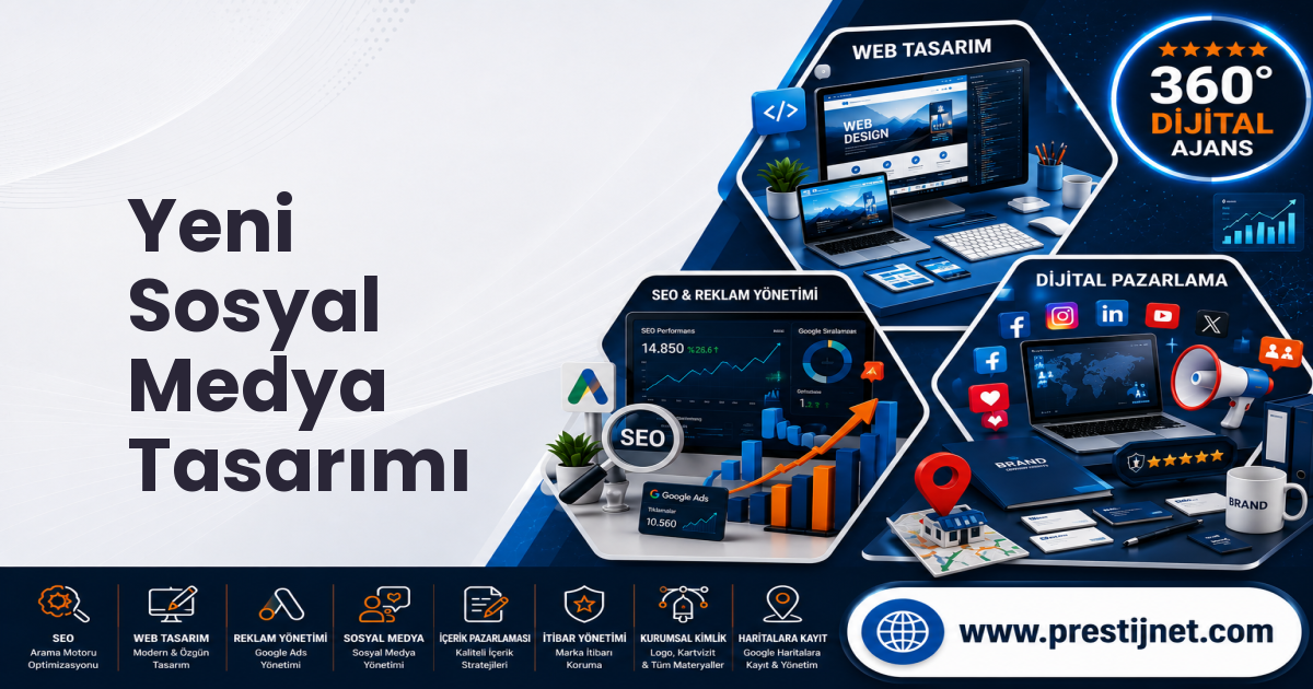 Yeni Sosyal Medya Tasarımı