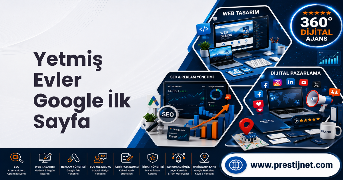 Yetmiş Evler Google İlk Sayfa